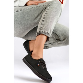 Trampki Model HB-6B Black - PRIMO czarne