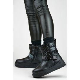 Śniegowce Model 81323-1B Black - PRIMO czarne