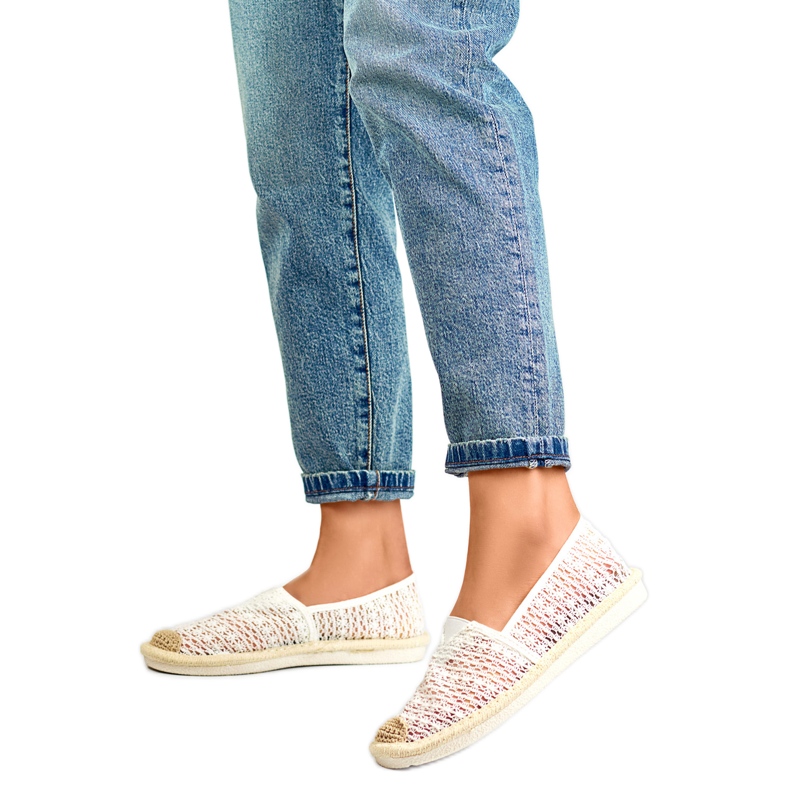 Espadryle Model XY2832-2W White białe
