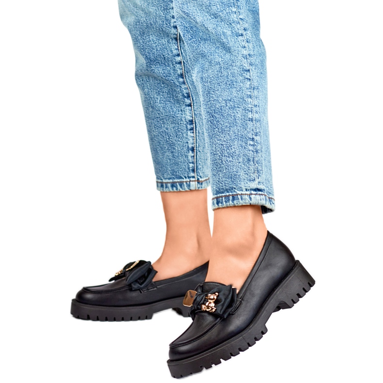 Mokasyny Model 2306B czarne