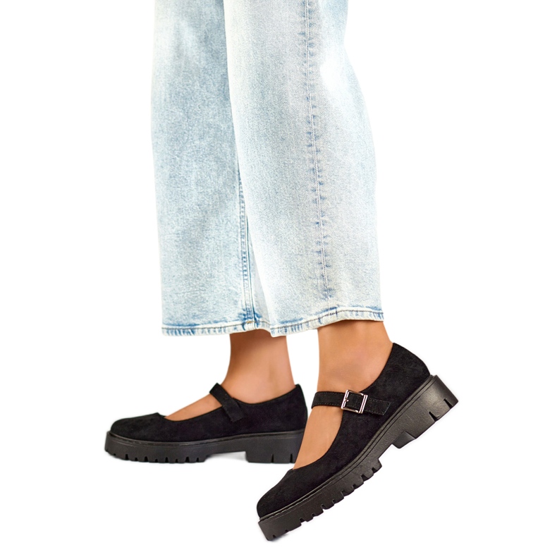 Półbuty Model 2720-1B czarne