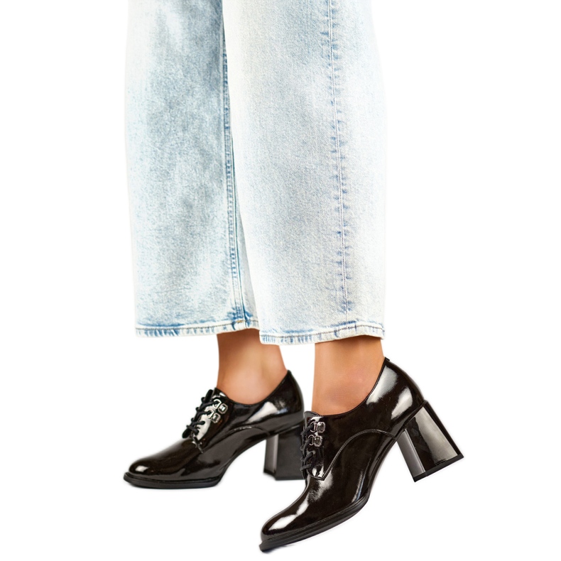 Półbuty Damskie 24-63510B czarne