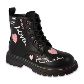 Befado obuwie dziecięce 169Y019 czarne