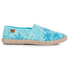 Vices Espadryle hawaii niebieskie
