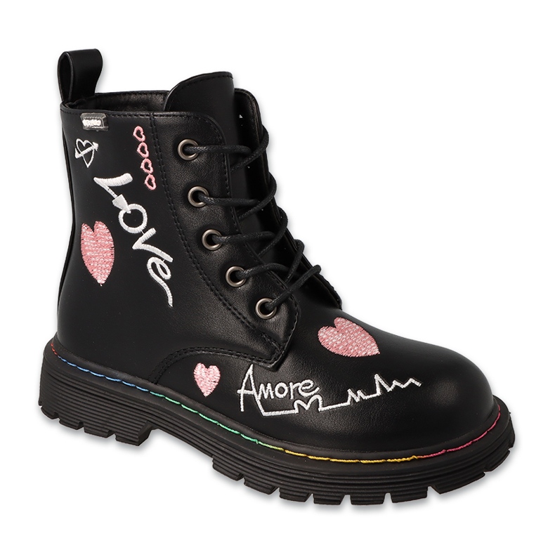 Befado obuwie dziecięce 169X019 czarne