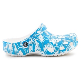 Chodaki Crocs Classic Duke Print Clog 210003-4OX niebieskie