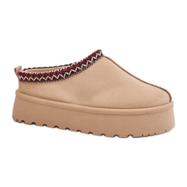 Śniegowce Model VL242P Dark Beige beżowy