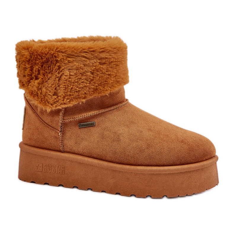Śniegowce Big Star OO274A106 Camel brązowe