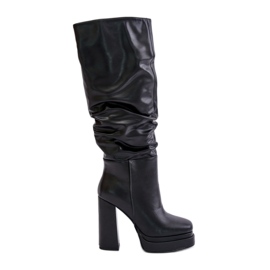 Kozaki Model C-263 Black czarne