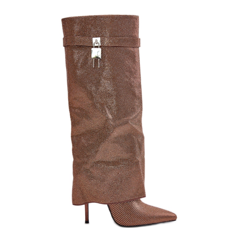 Kozaki Model C-337 Brown brązowe