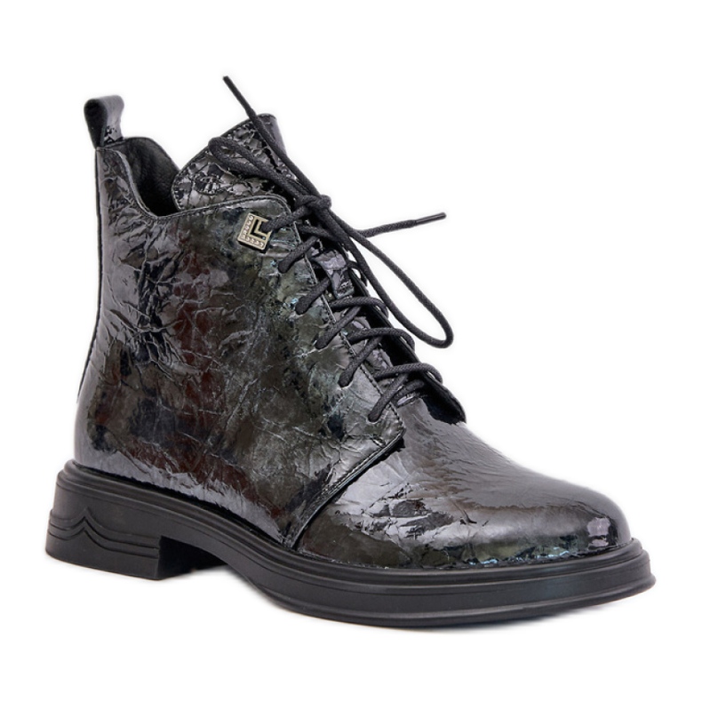 Botki Da LZ42-042 Black/Grey czarne