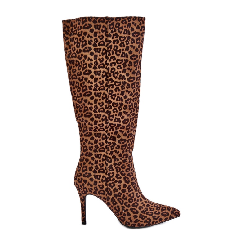 Kozaki Model  LQ-125 Brown czarne