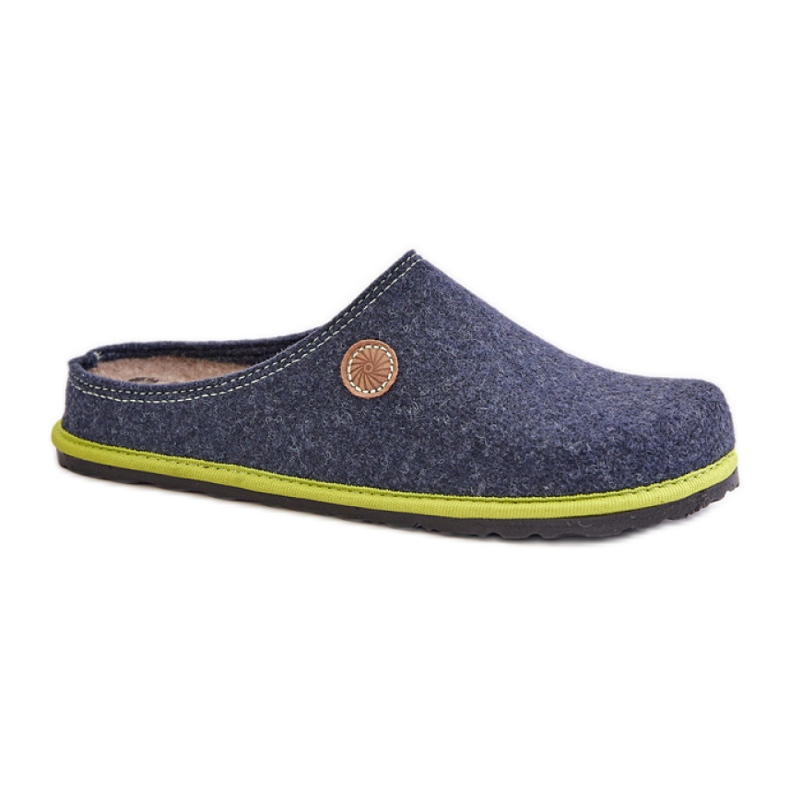 Kapcie Inblu CS000039 Navy niebieskie