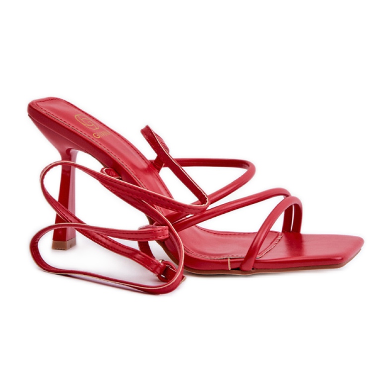 Sandały Model JRX2308 Red czerwone