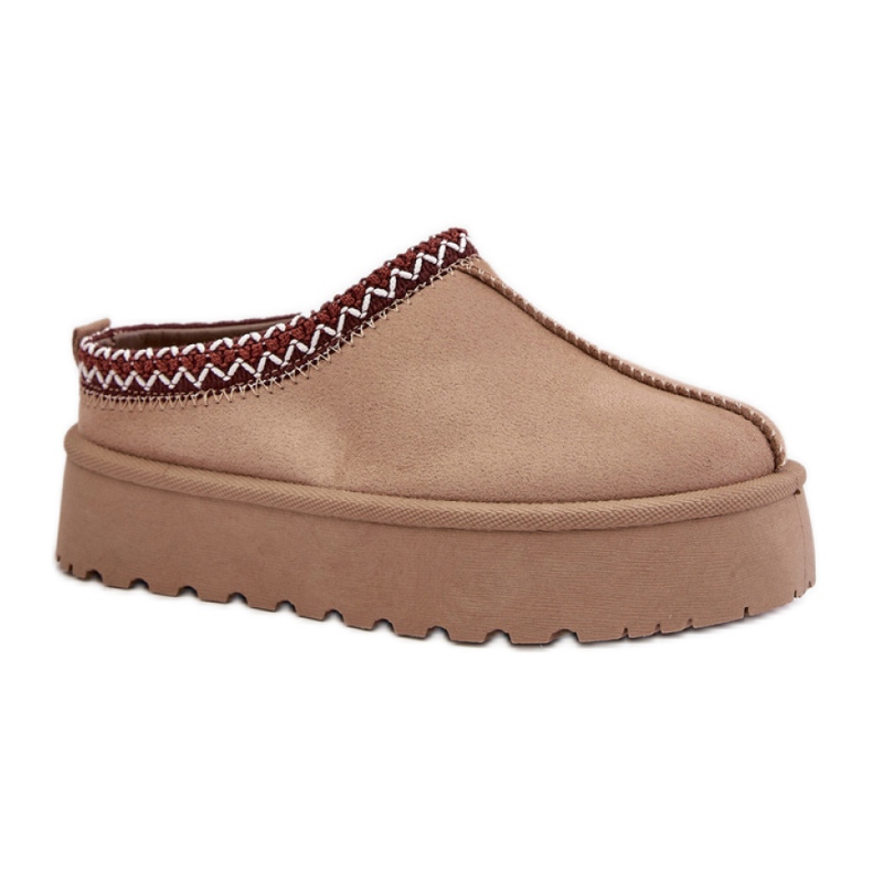 Śniegowce Model VL242P Light Beige beżowy