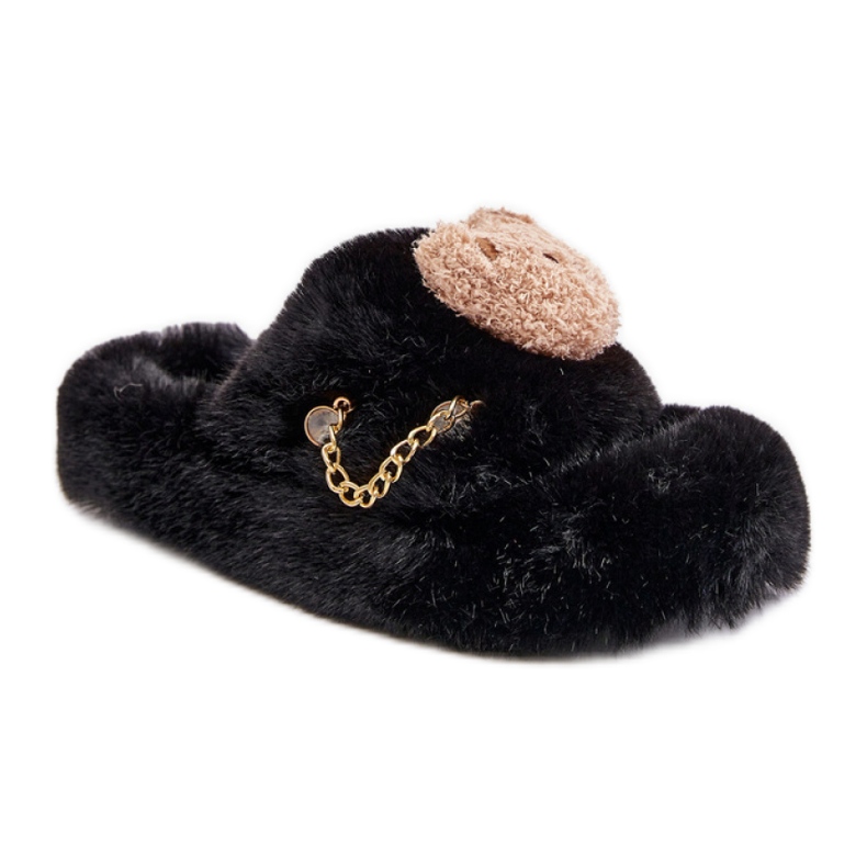 Kapcie Model BG190P Black czarne