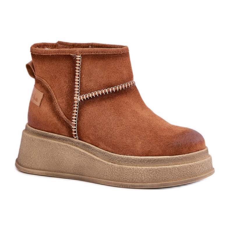 Śniegowce Maciejka 06769-29 Brown brązowe