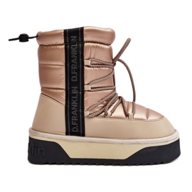 Śniegowce Model DFSH371006 Beige beżowy