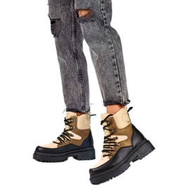 Trapery Model A-852KH Beige/Black beżowy