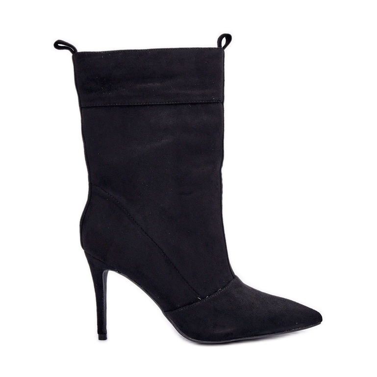 Botki Na Szpilce Czarne