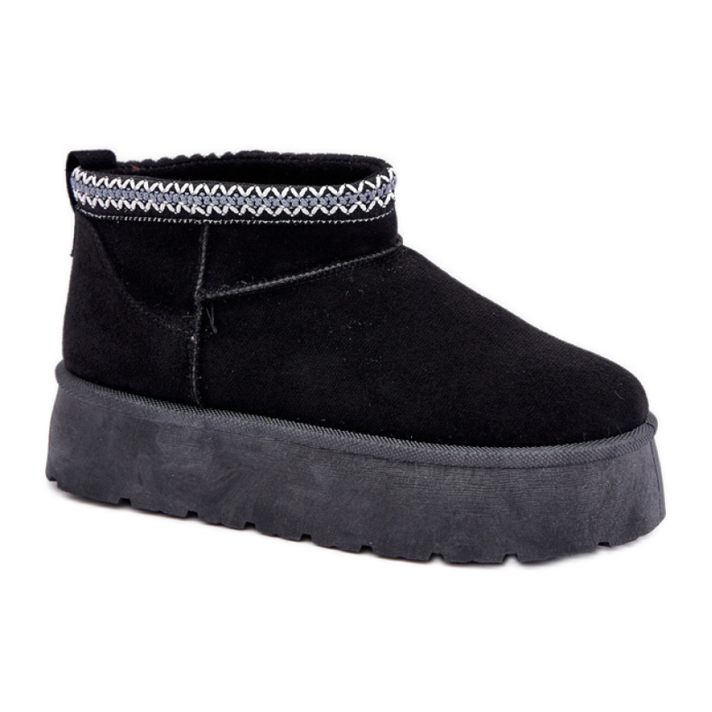 Śniegowce Model Heslania HY877 Black - Step in style czarne