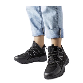 Czarne trapery Big Star KK274218