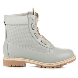 Vices Traperki zapinane na suwak szare