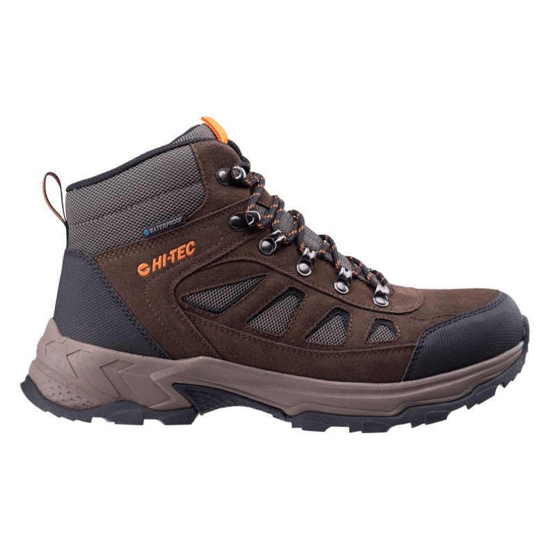 Buty Hi-Tec Herry Mid 92800622331 z membraną brązowe