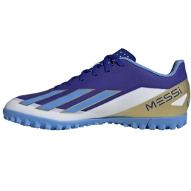 Buty adidas X Crazyfast Club Messi Tf ID0726 niebieskie
