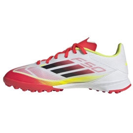 Buty piłkarskie adidas F50 League Tf IE3753 białe