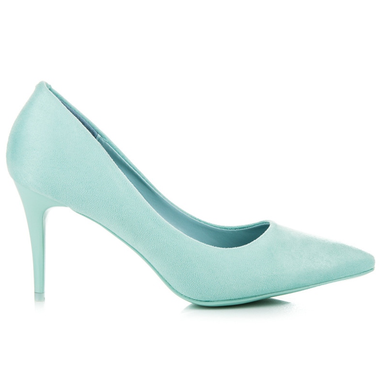 Comer Szpilki suede zielone