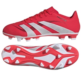 Buty piłkarskie adidas Predator Club FG/MG ID1326 czerwone