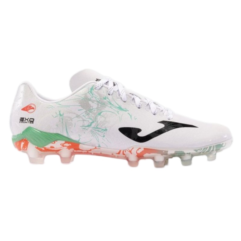 Joma Supercopa 2402 White Turquoise Firm Ground białe