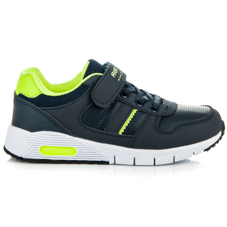 Ax Boxing Obuwie na wiązanie i rzep niebieskie