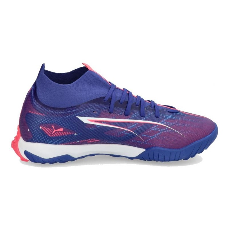 Buty Puma Ultra 5 Match+ Tt 107890-01 niebieskie-fioletowe