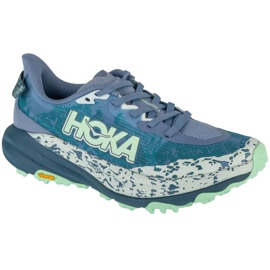 Buty do biegania Hoka Speedgoat 6 1147811-MNLG Szaro-Niebieskie