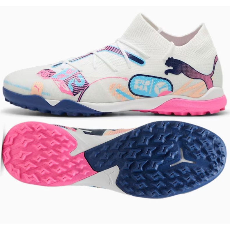 Buty Puma Furure 7 Match Vol.Up Tt 108075-01 Białe