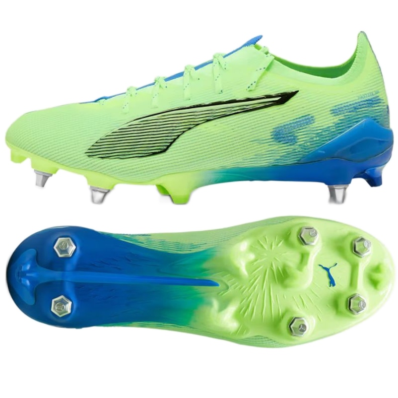 Buty Puma Ultra 5 Ultimate MxSG 107883-03 zielone