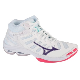 Buty Mizuno Wave Voltage 2 Mid V1GC246520 Białe