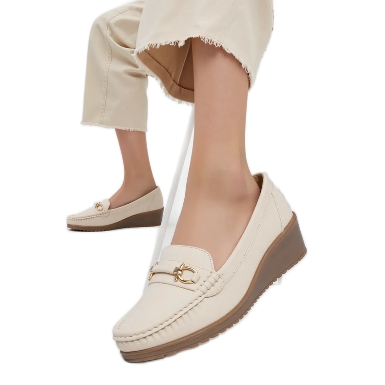 Damskie Mokasyny Mirena Apricot