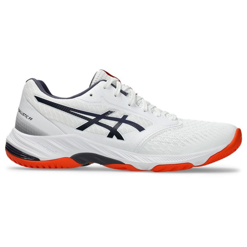 Buty Asics Netburner Ballistic Ff 3 1051A073105 Białe