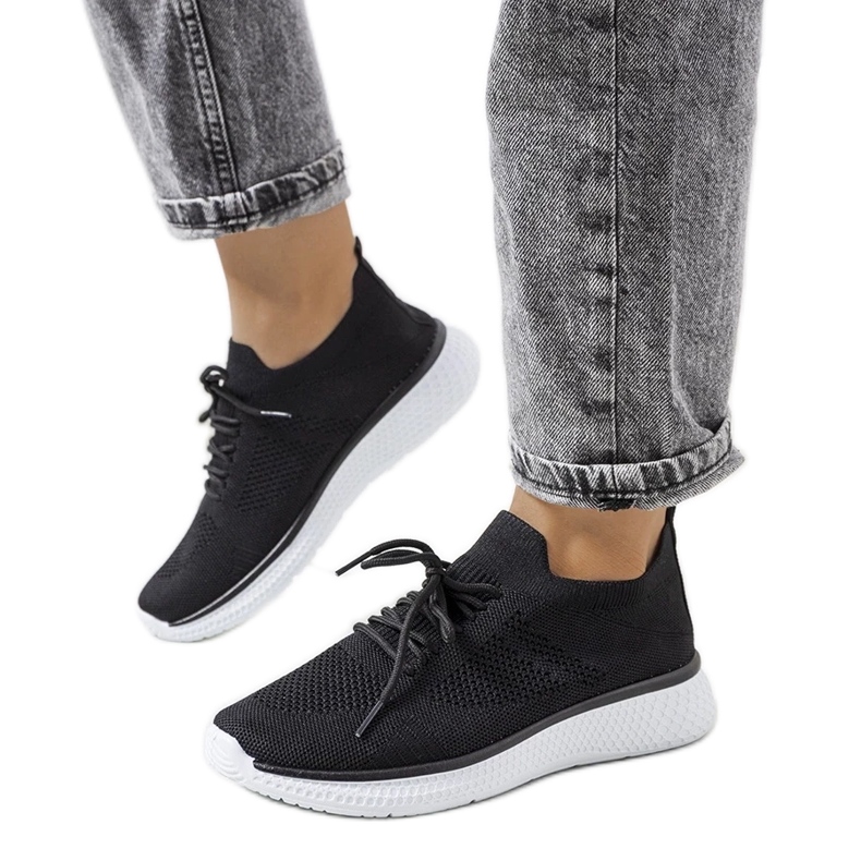 D/GMR Czarne sneakersy sportowe Michaela