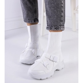 D/GMR Białe sneakersy Saker