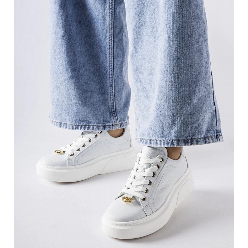 D/GMR Błękitne półbuty Karino niebieskie