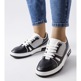 D/GMR Czarne sportowe sneakersy Willson