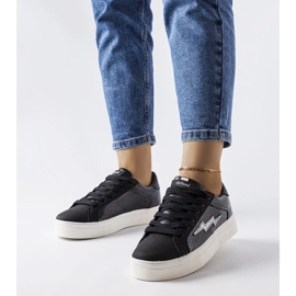 D/GMR Czarne sneakersy Vernadeau