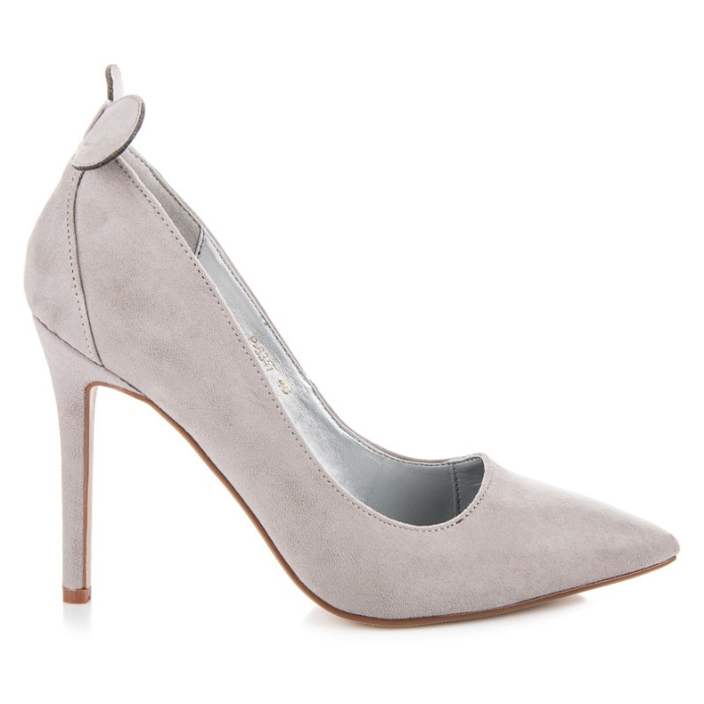 Marquiz Szpilki mouse szare