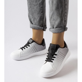 D/GMR Sneakersy z efektem ombre Gordon białe