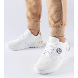 D/GMR Białe sportowe sneakersy Almenno