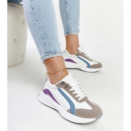 D/GMR Wielokolorowe sneakersy na platformie Taima